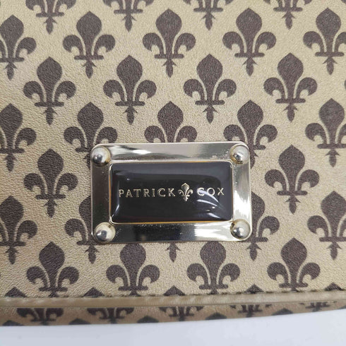 パトリックコックス PATRICK COX 二つ折り財布 L字チャック ブラウン レディース