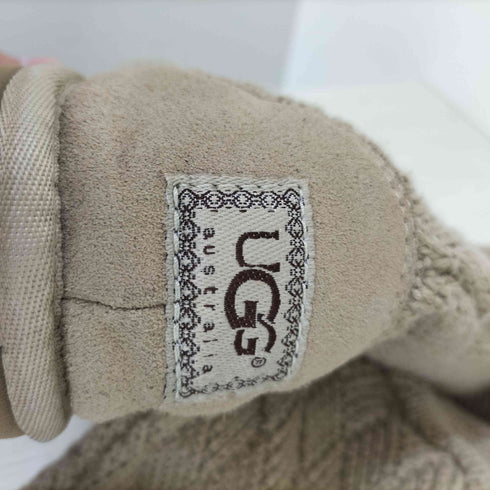 アグ UGG ニット切り替え ロングブーツ レディース