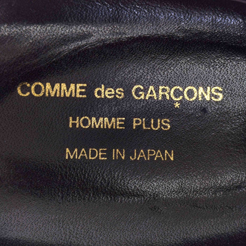 コムデギャルソンオムプリュス COMME des GARCONS HOMME PLUS トラックソール サイドゴアストレートチップサドルシューズ メンズ 25