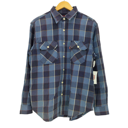 リーバイス Levis 00s RED TAB チェック フランネルシャツ メンズ import:M
