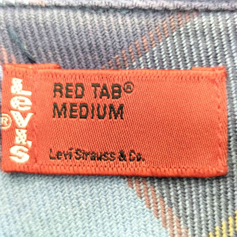 リーバイス Levis 00s RED TAB チェック フランネルシャツ メンズ import:M