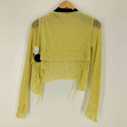 パーバーズ PERVERZE Double Sheer Cardigan レディース FREE