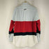 トミーヒルフィガー TOMMY HILFIGER フロントデザイン ストラップ柄 L/S BDシャツ メンズ import:M