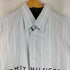 トミーヒルフィガー TOMMY HILFIGER フロントデザイン ストラップ柄 L/S BDシャツ メンズ import:M