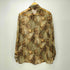 SUPERLINE 総柄 シアー L/S シャツ レディース import:L