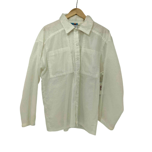 SUNVEIL SUNWEAR カナダ製 メッシュ L/S シャツ メンズ import:M