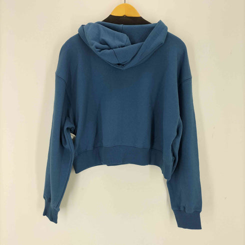 アトモス atmos ハートロゴ刺繍 クロップドジップアップフーディー レディース