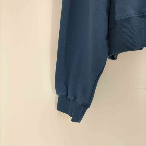 アトモス atmos ハートロゴ刺繍 クロップドジップアップフーディー レディース