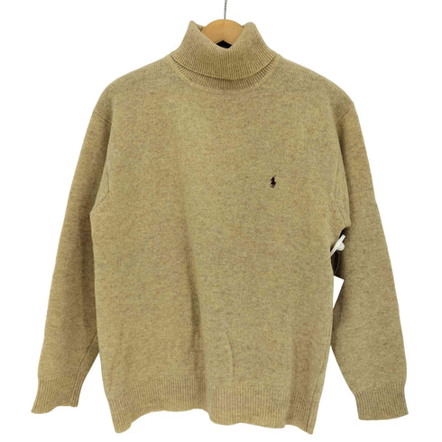 ポロバイラルフローレン Polo by RALPH LAUREN 90-00s ポニー刺繍 ウール タートルネックニット メンズ import:L