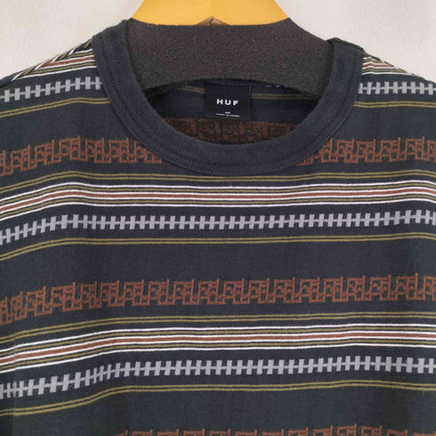 ハフ HUF TETHER STRIPE TEE メンズ import:M