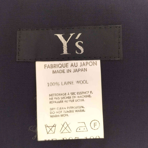 ワイズ Ys ウールギャバ チャイナ ワンピース レディース