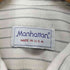 マンハッタン Manhattan 80s ストライプボタンダウンシャツ メンズ 16 1/2