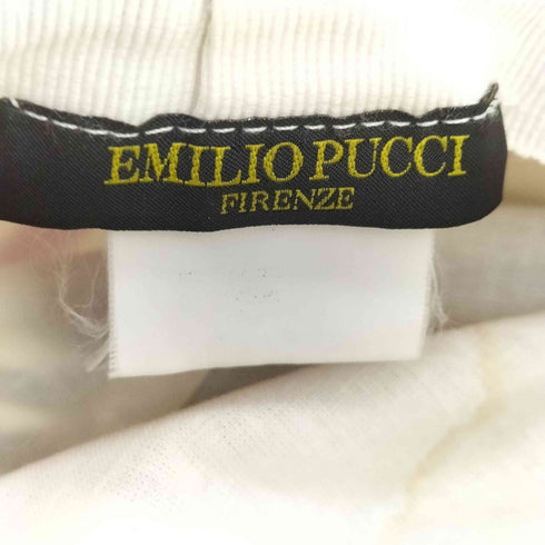 エミリオプッチ EMILIO PUCCI 総柄 チューリップ ハット レディース