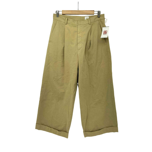 ロクビューティーアンドユースユナイテッドアローズ 6 BEAUTY & YOUTH UNITED ARROWS 25SS コットン チノ ワイド パンツ レディース 38
