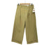 ロクビューティーアンドユースユナイテッドアローズ 6 BEAUTY & YOUTH UNITED ARROWS 25SS コットン チノ ワイド パンツ レディース 38