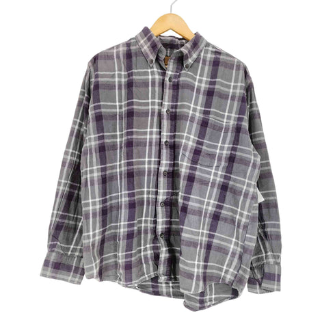 セントジョンズベイ STJOHNS BAY チェックネルシャツ メンズ L/G
