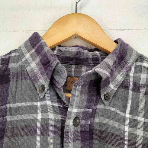 セントジョンズベイ STJOHNS BAY チェックネルシャツ メンズ L/G