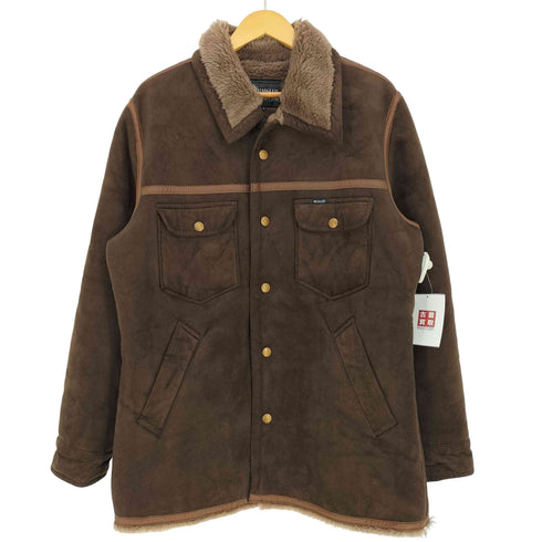 ラングラー Wrangler WRANGE COAT 裏地ボア スエードランチコート メンズ import:L