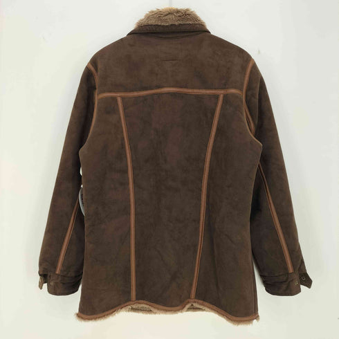 ラングラー Wrangler WRANGE COAT 裏地ボア スエードランチコート メンズ import:L