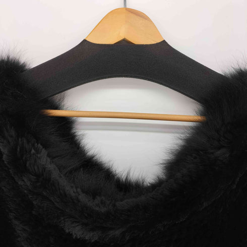 GINO MARINA LUXE ファー クロップド トップス レディース FREE