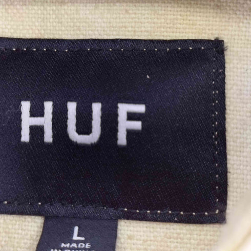 ハフ HUF GARDEN CENTER PIGMENT DYED CANVAS JACKET メンズ import:L