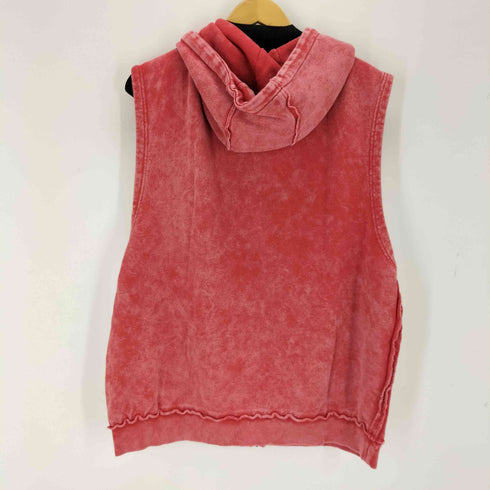 Starting Over one point sleeveless zip hoodie メンズ JPN:M