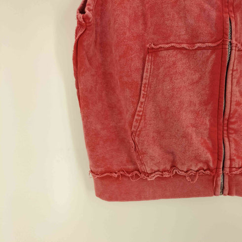 Starting Over one point sleeveless zip hoodie メンズ JPN:M