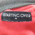 Starting Over one point sleeveless zip hoodie メンズ JPN:M