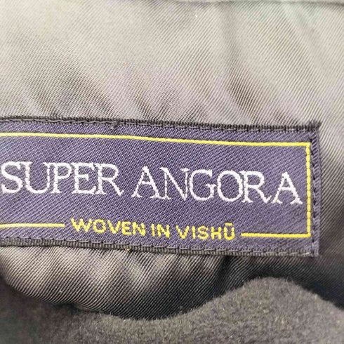 SUPER ANGOLA スーパーアンゴラ混 パワーショルダー チェスターコート メンズ JPN:L