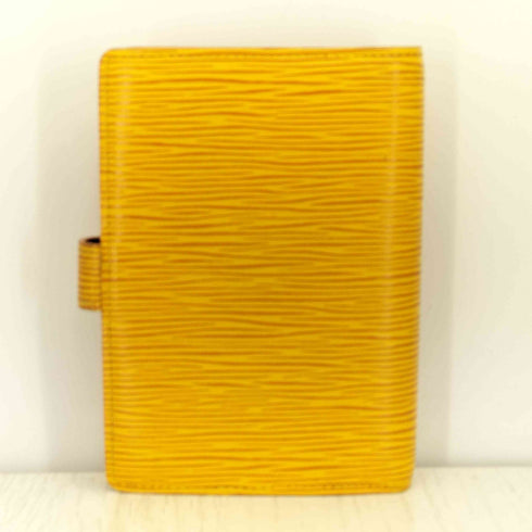 ルイヴィトン LOUIS VUITTON 1995年7月製 スペイン製 アジェンダ PM 手帳カバー エピ メンズ