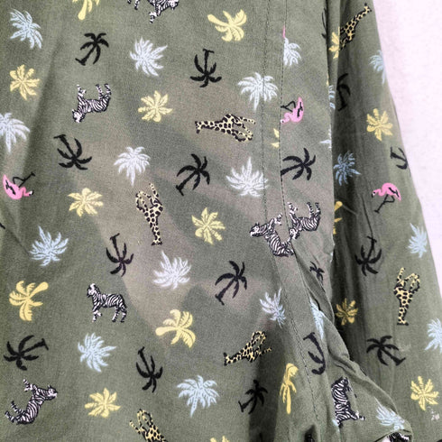 ユナイテッドカラーズオブベネトン UNITED COLORS OF BENETTON 総柄シャツ メンズ XL