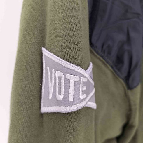 ボートメイクニュークローズ VOTE MAKE NEW CLOTHES ナイロン切替プルオーバーパーカー メンズ JPN:L