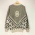 TREVISAN MADE IN ITALY 総柄クルーネックニット メンズ 48