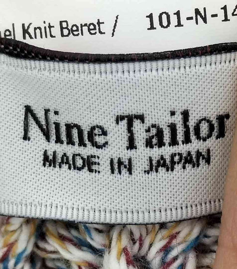 ナインテイラー Nine Tailor 25SS CORNEL KNIT BERET メンズ