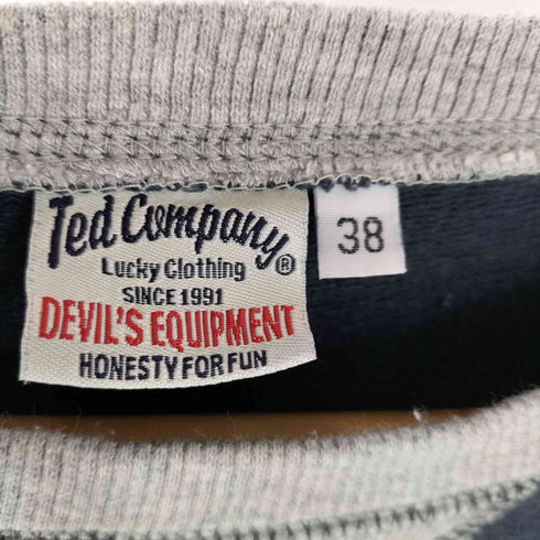 テッドカンパニー TED COMPANY U.S.AIRFORCE 前V 2トーン クルーネックスウェット メンズ US:38