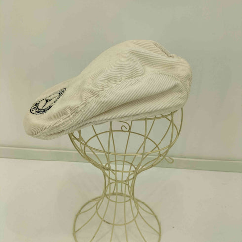 ATHLETIC HEADWEAR 企業ロゴ刺繍 コーデュロイ ハンチング キャップ メンズ