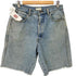 ゲスジョージズマルシアーノ GUESS BY GEORGES MARCIANO 90S USA製 OLD カットオフ ボタンフライ ショート デニムパンツ ジョーツ メンズ 34