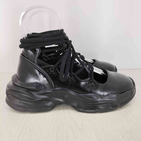 ユナイテッドアローズ UNITED ARROWS SY レースアップ フラット50●↑ レディース 23 1/2