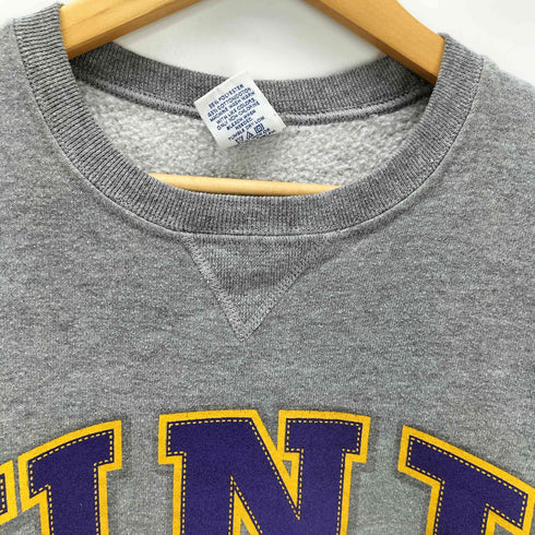 ラッセルアスレチック RUSSELL ATHLETIC 90-00S 前Vガゼット UNI PANTHERS カレッジ ロゴ 裏起毛 スウェット アームプリント メンズ import:M