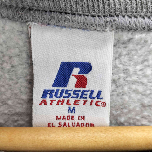 ラッセルアスレチック RUSSELL ATHLETIC 90-00S 前Vガゼット UNI PANTHERS カレッジ ロゴ 裏起毛 スウェット アームプリント メンズ import:M