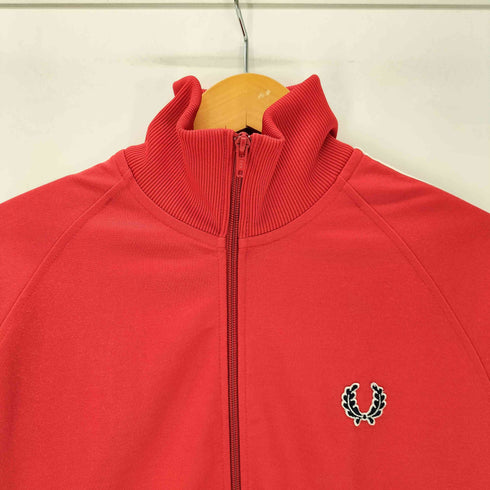 フレッドペリー FRED PERRY ポルトガル製 月桂樹ロゴ刺繍 トラックジャケット メンズ JPN:M