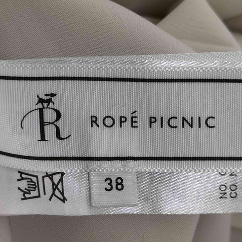 ロペピクニック Rope Picnic ROPÉ PICNIC バックプリーツシャツブラウス レディース JPN:38