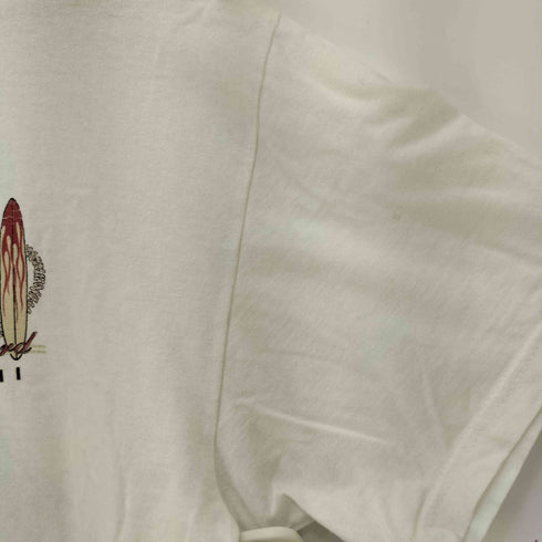 ヘインズ Hanes 90s~00s HEAVY WEIGHT HAWAII コットン 両面プリント クルーネックTシャツ メンズ import:M