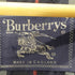 バーバリーズ BURBERRYS 80-90S イングランド製 コットン オイルド ジャケット 裏地 ノバチェック チンストラップ ロゴ パッチ メンズ