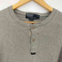 ポロバイラルフローレン Polo by RALPH LAUREN 90s~00s 猫目ボタン コットン ヘンリーネックTシャツ ポニーなし メンズ import:M