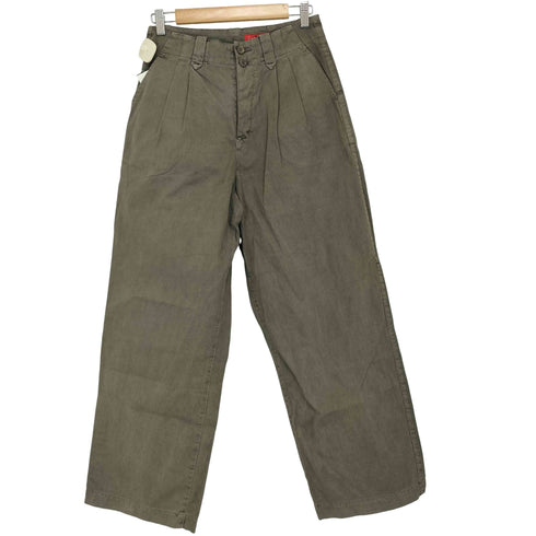 ワイズレッドレーベル Ys Red Label 2タック ワイドパンツ レディース JPN:2