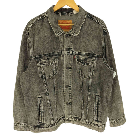 リーバイス Levis RELAXED 4th型 4ポケ ダメージ加工 デニム ジャケット メンズ import:L