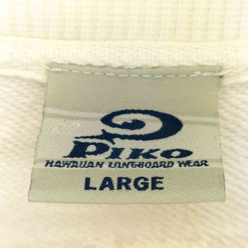 ピコ PIKO 90s コットン 両面プリント クルーネックスウェット メンズ JPN:L