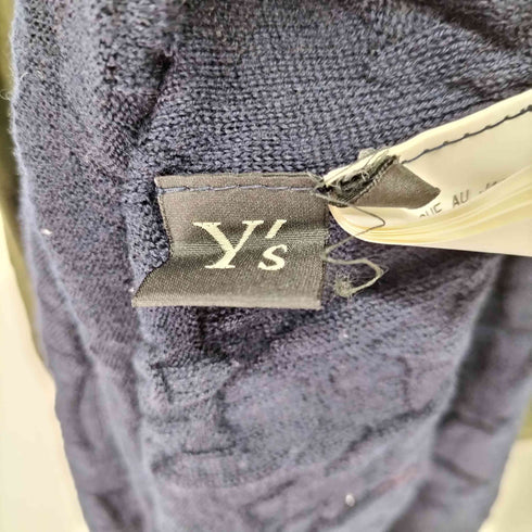 ワイズ Ys バイカラー Vネックニット レディース JPN:2