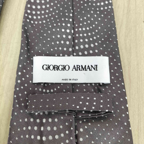 ジョルジオアルマーニ Giorgio Armani ドット柄ネクタイ メンズ
